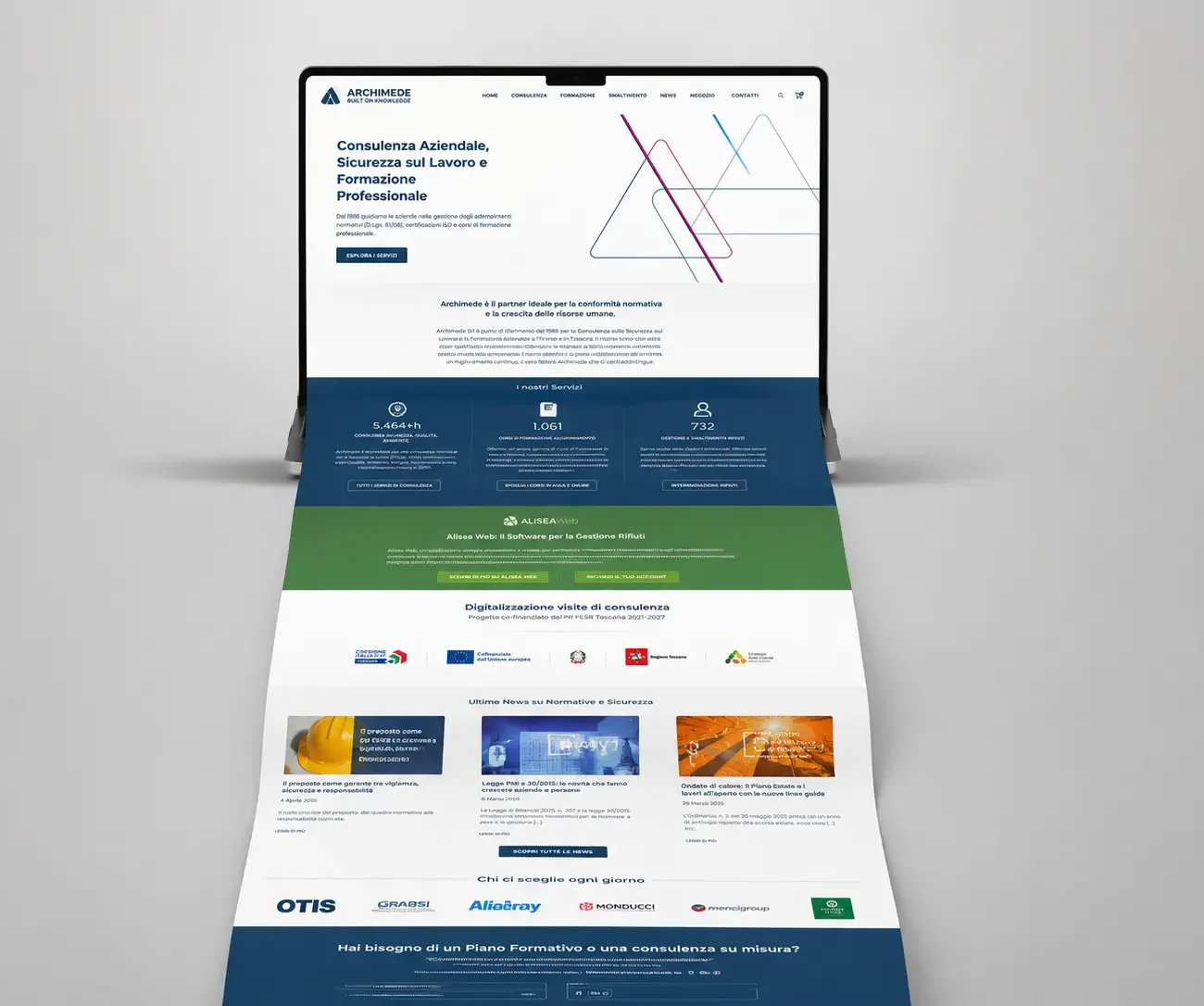 Restyling sito web Archimede Srl Scandicci_full_