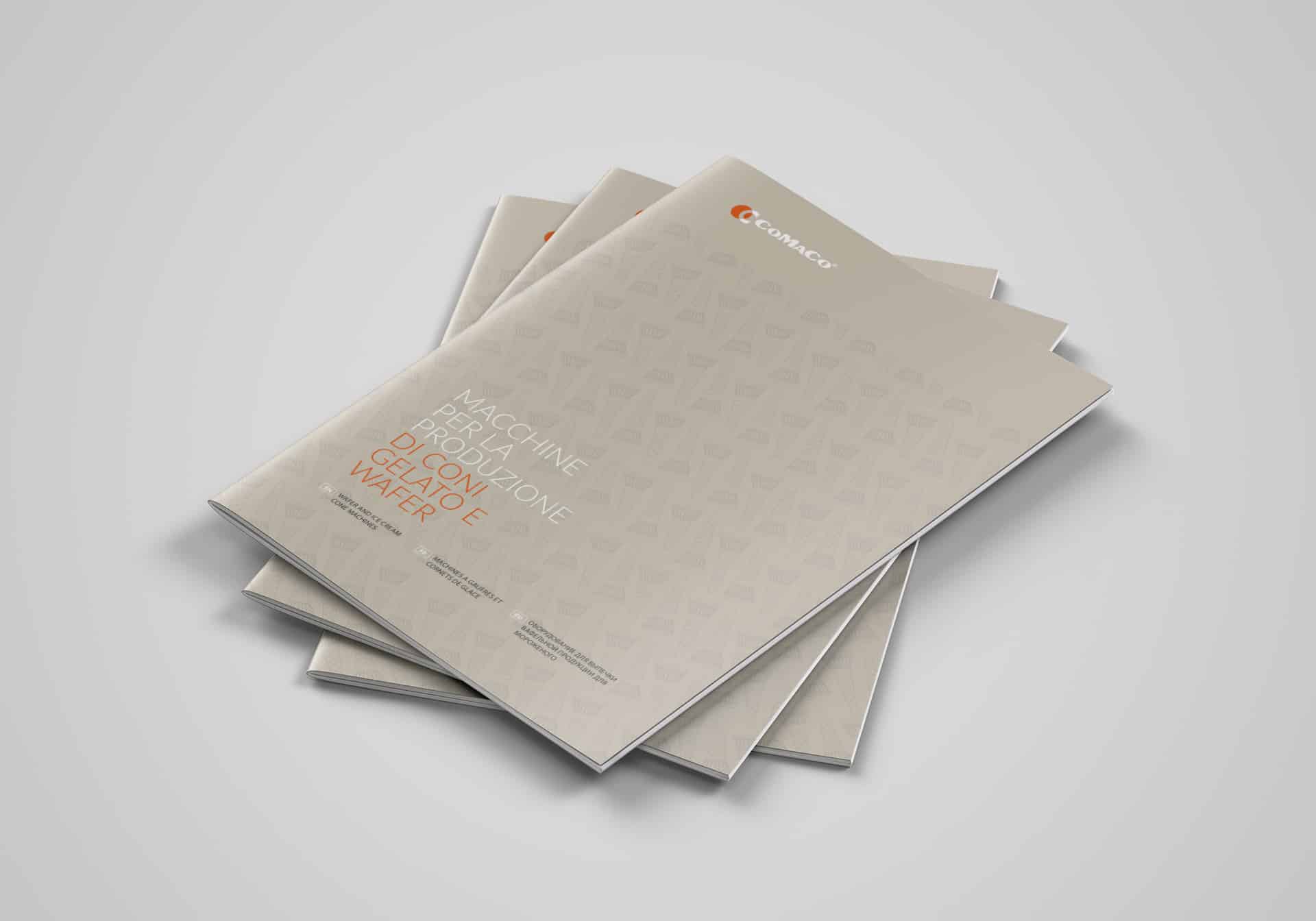 Design catalogo macchine gelato
